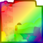 Rainbow Huge Sleigh Axolotl