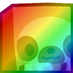 Rainbow Huge Sloth