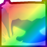 Rainbow Huge Snowflake Dominus