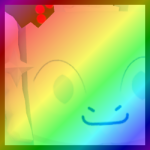 Rainbow Huge Snowflake Dragon