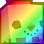 Rainbow Huge Snowman