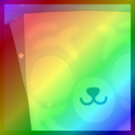 Rainbow Huge Sorcerer Bear
