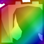 Rainbow Huge Spectral Deer