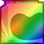 Rainbow Huge Stacked Dominus