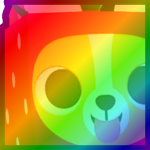Rainbow Huge Strawberry Corgi