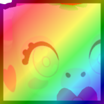 Rainbow Huge Strawberry Cow