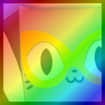 Rainbow Huge Stunt Cat