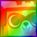 Rainbow Huge Stunt Corgi