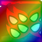 Rainbow Huge Super Spider