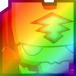 Rainbow Huge Super Tiger