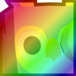 Rainbow Huge Telescope Owl