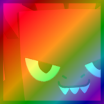 Rainbow Huge Three Headed Dragon