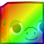 Rainbow Huge Treasure Turtle