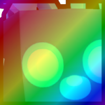 Rainbow Huge Wisp Deer