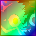 Rainbow Huge Yin-Yang Dragon