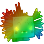 Rainbow Hydra Axolotl