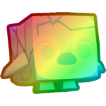 Rainbow Ice Penguin