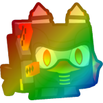 Rainbow Inferno Stealth Cat