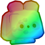 Rainbow Jelly Panda