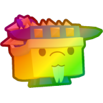 Rainbow Jurassic Beaver