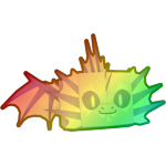 Rainbow Kaiju Sea Dragon