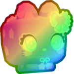 Rainbow Kawaii Cat