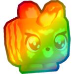 Rainbow Kawaii Tiger