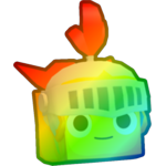 Rainbow Knight Slime