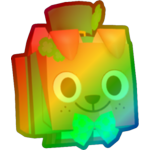 Rainbow Leprechaun Dog