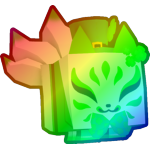 Rainbow Leprechaun Kitsune