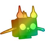 Rainbow Lightning Bat