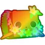 Rainbow Luau Seal