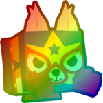 Rainbow Luchador Coyote