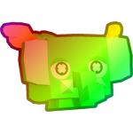 Rainbow Lucki Elephant