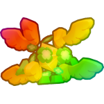 Rainbow Lucki Golem