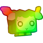 Rainbow Lucki Lamb