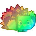 Rainbow Luxe Peacock