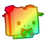 Rainbow Marzipan Piggy