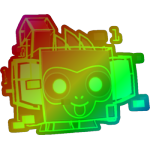 Rainbow Matrix Monkey