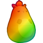 Rainbow Matryoshka Capybara