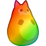 Rainbow Matryoshka Fox