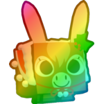 Rainbow Merry Mule