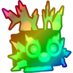 Rainbow Midnight Deer