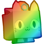 Rainbow Mining Cat