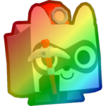 Rainbow Mining Raccoon