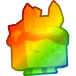 Rainbow Molten Pumpkin Cat