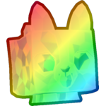 Rainbow Mosaic Corgi
