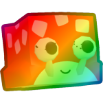 Rainbow Mushroom Snail
