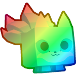 Rainbow Mystical Fox