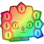 Rainbow Nine Eyed Lion